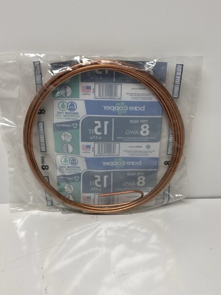 Southwire Solid Bare Copper 15ft 8 AWG - Image 3
