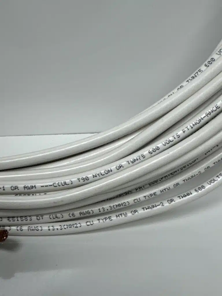 Southwire SIMpull 6 AWG White Stranded Copper THHN wire 69'ft - Image 2