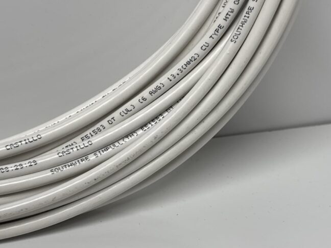 Southwire SIMpull 6 AWG White Stranded Copper THHN wire 69'ft - Image 6