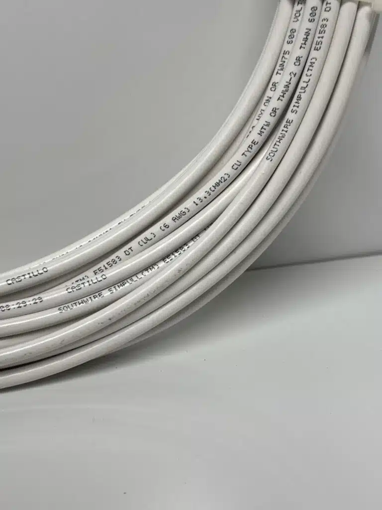 Southwire SIMpull 6 AWG White Stranded Copper THHN wire 69'ft - Image 6