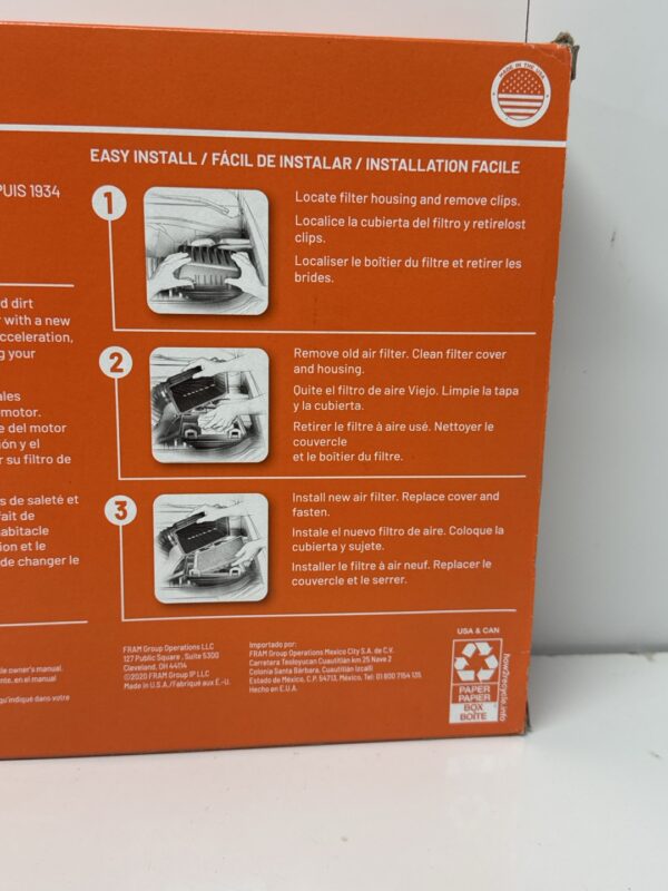 FRAM Drive Drive Engine Air Filter - FDA8918 - Image 5