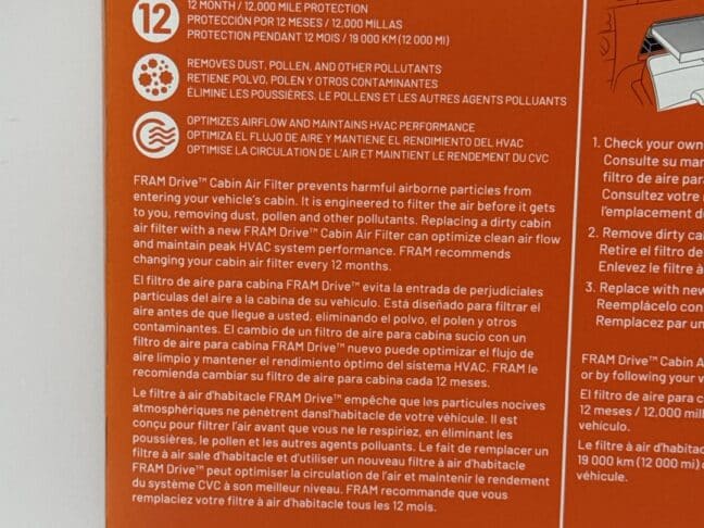 FRAM Cabin Filter FDC10132 - Image 6