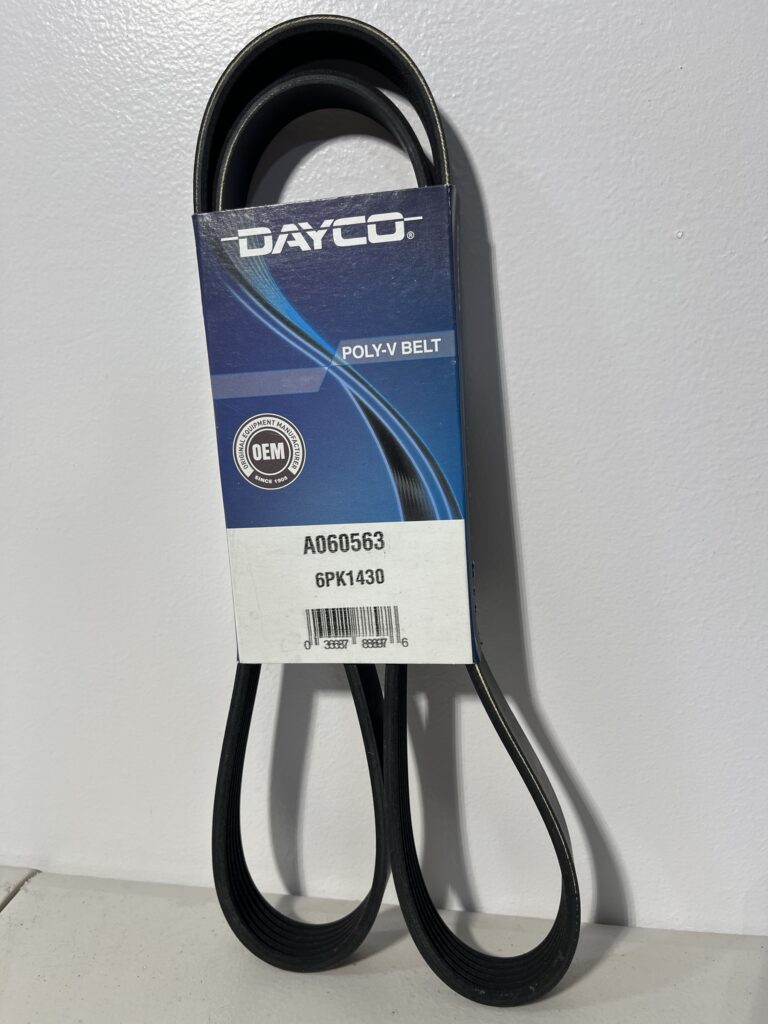 Dayco A060563 Aramid Cord Poly Rib Serpentine Belt – 6-Rib, 56.3" Length