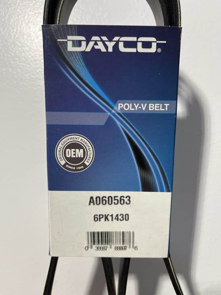 Dayco A060563 Aramid Cord Poly Rib Serpentine Belt – 6-Rib, 56.3" Length - Image 3