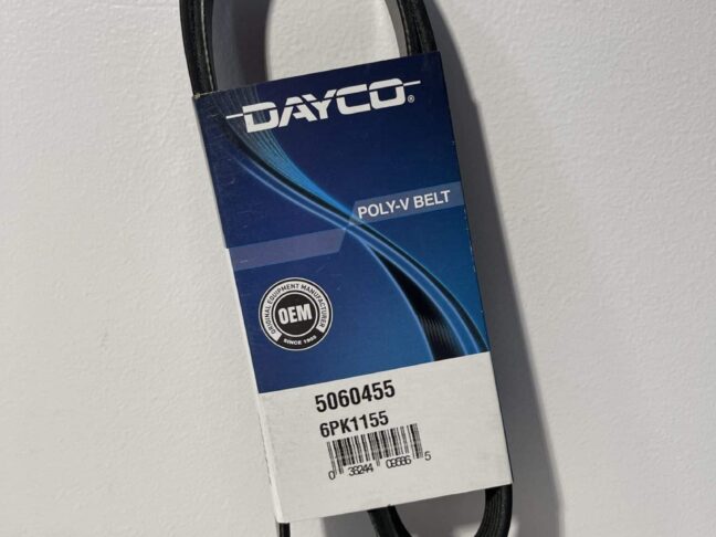 6PK1155 Serpentine Belt – 6-Rib, 45.47 Long, Heavy-Duty