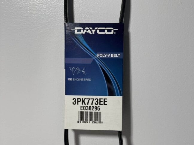 Dayco 3PK773EE Serpentine Belt – 3-Rib, 30.43"