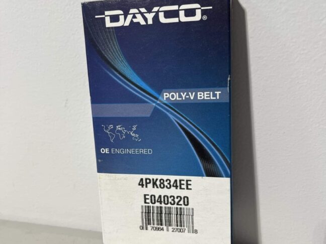 Dayco 4PK834EE Serpentine Belt – 4-Rib
