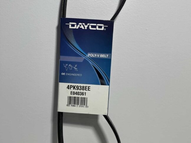 Dayco 4PK938EE Serpentine Belt – 4-Rib, 36.93"