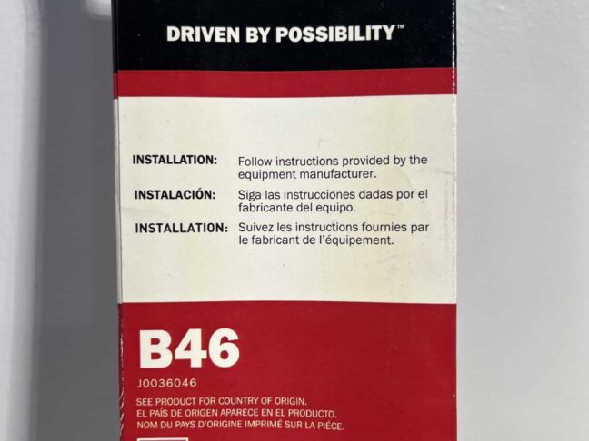 Gates B46 Hi-Power II V-Belt – 49" - Image 4
