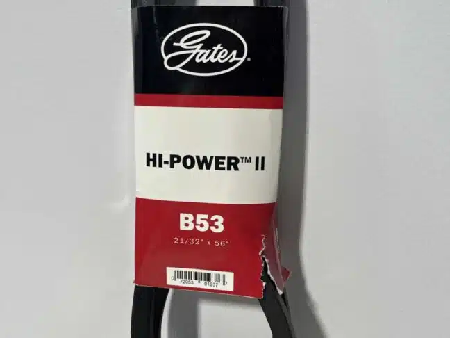 Gates B53 Hi-Power II V-Belt – 56"