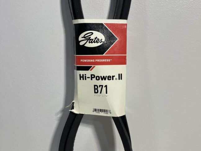 Gates B71 Hi-Power II V-Belt – Oil & Heat Resistant Industrial Drive Belt
