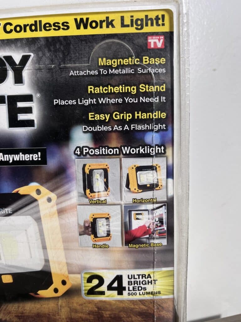 Handy Brite Ultra-Bright 500 Lumen Cordless LED Work Light - Image 3