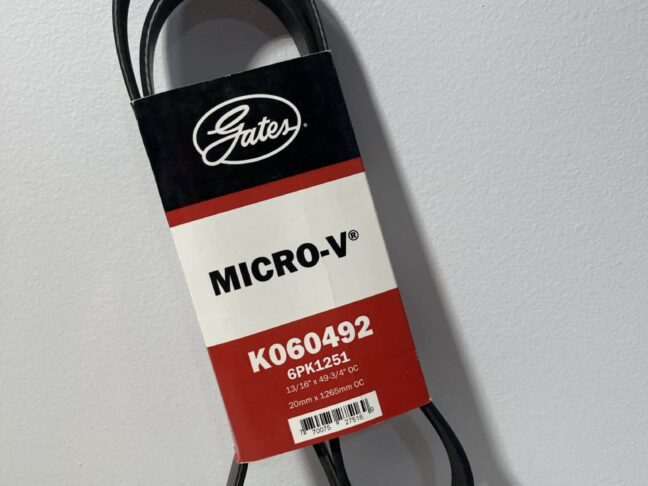 Gates K060492 Micro-V Serpentine Belt – 6-Rib