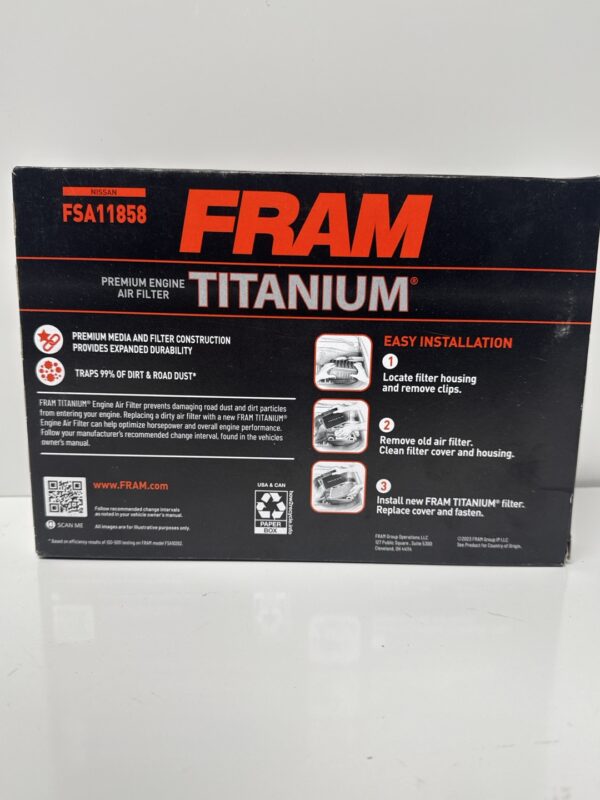 FRAM Titanium FSA11858 - Image 5