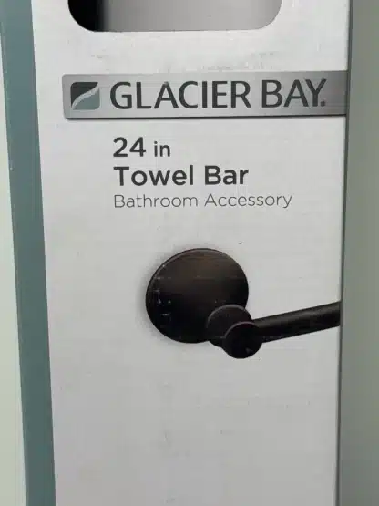 Glacier Bay Oil Rubed Bronze 24 Inch Towel Bar - Image 5
