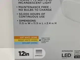 HANDY BRITE Ultra-Bright LED Foldable Cordless Work Light – 1000 Lumens with USB Rechargeable Battery and Multi-Angle Stand