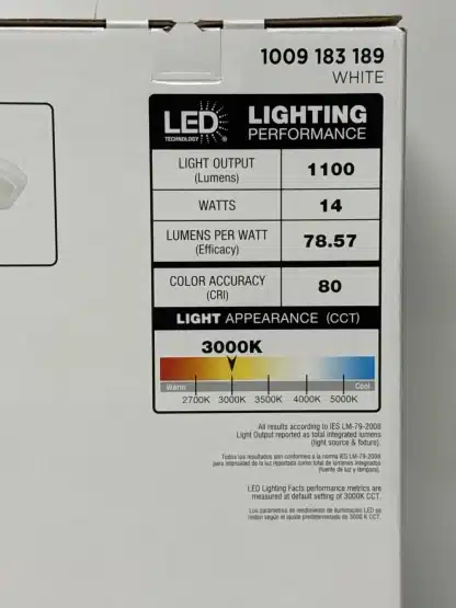 Commercial Electric Color Changing 12 Inch LED Flush Mount - Image 3