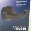 Kohler Matte Rubicon Black Robe Hook - Image 2