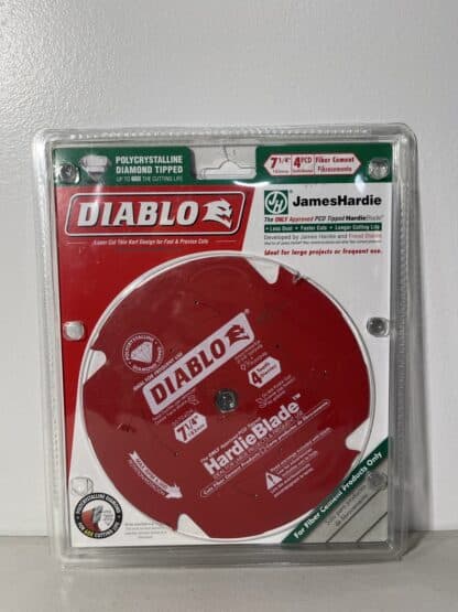 Diablo D0704DH 7-1/4" 4-Tooth PCD Fiber Cement Saw Blade