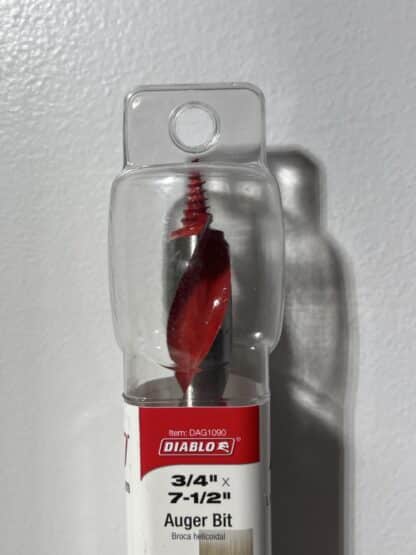 Diablo 3/4" High Speed Steel Auger Bit Dura-Tip - Image 5