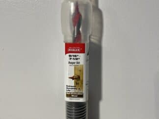 Diablo DAG1060 9/16" x 7-1/2" Auger Bit – Quick-Change Hex Shank for Wood & Nail-Embedded Applications