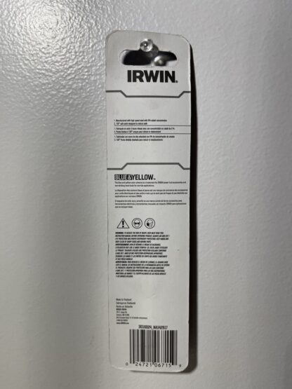 Irwin 3/8" Cobalt Alloy Steel Drill Bit - Image 3