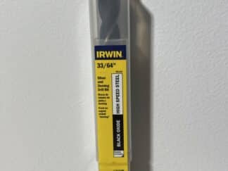 Irwin 33/64" High Speed Steel Drill Bit
