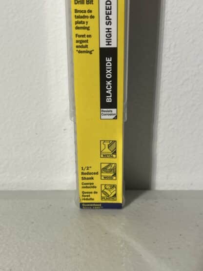 Irwin 9/16" High Speed Drill Bit - Image 3