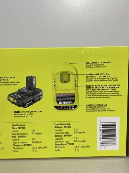 Ryobi PSK106SB Battery Kit - Image 4