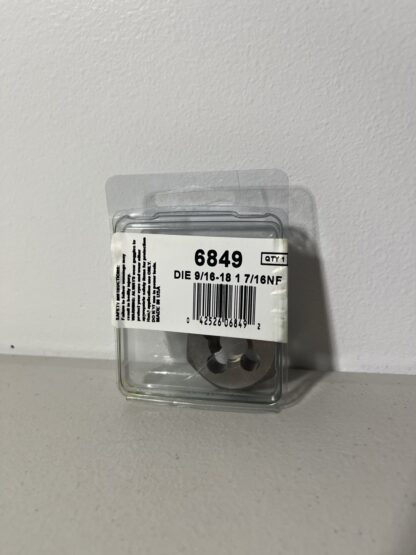 Irwin Hanson High Carbon Steel Hexagon Die 9/16 - Image 6