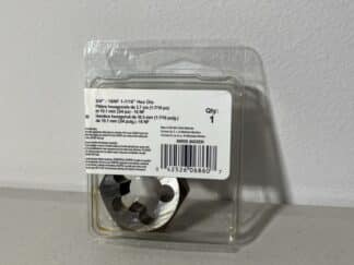 Irwin Hanson High Carbon Steel Hexagon Die 3/4"