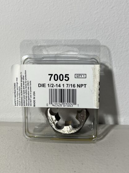 Irwin Hanson 1/2" High Carbon Hexagon Die