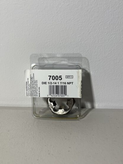 Irwin Hanson 1/2" High Carbon Hexagon Die - Image 3