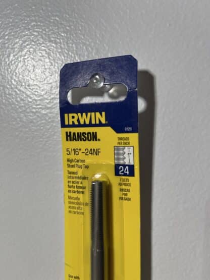 Irwin 5/16" High Carbon Fraction Tap - Image 6