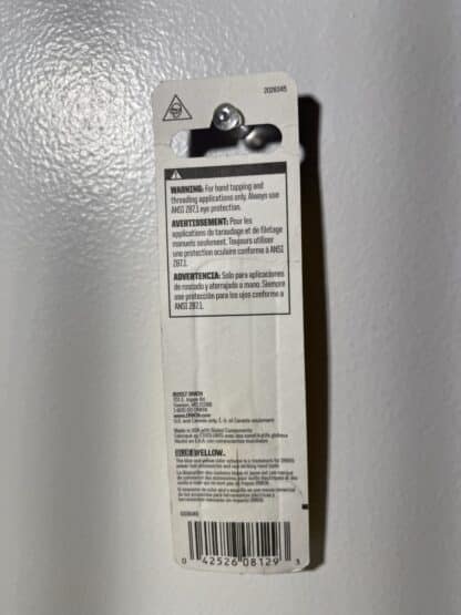 Irwin 5/16" High Carbon Fraction Tap - Image 4