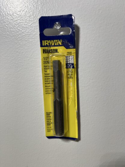 Irwin 1/2" High Carbon Fraction Tap
