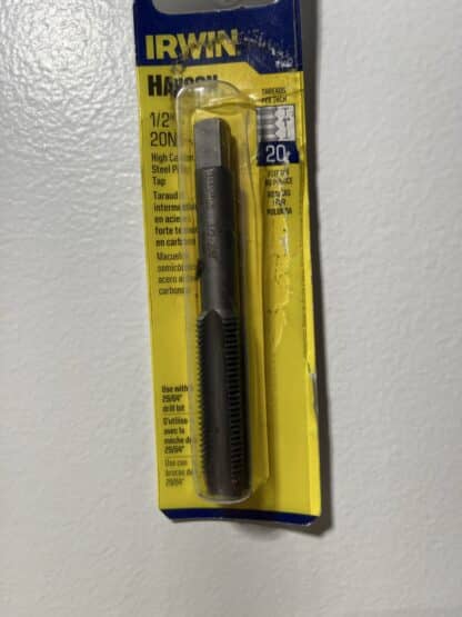 Irwin 1/2" High Carbon Fraction Tap - Image 5