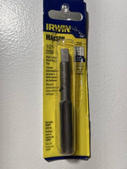 Irwin 1/2" High Carbon Fraction Tap - Image 4