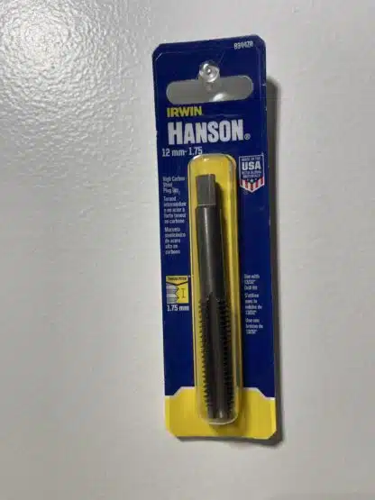 Irwin 12 mm High Carbon Steel Metric Plug Tap