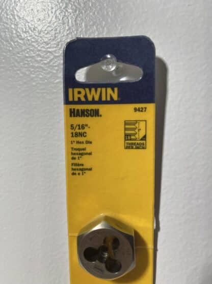 Irwin 5/16" Hexagon Die - Image 5