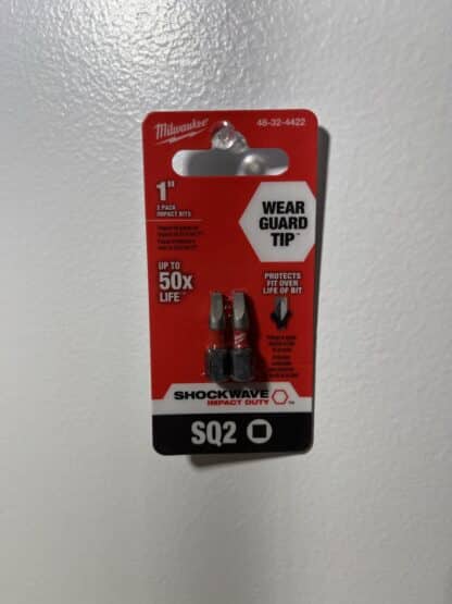 Milwaukee 1" Square Shockwave Screwdriver Bit - Image 5
