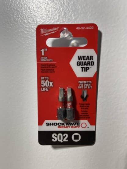 Milwaukee 1" Square Shockwave Screwdriver Bit - Image 6