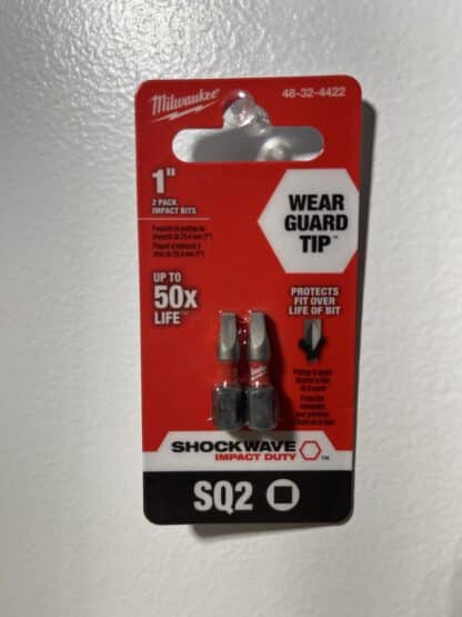 Milwaukee 1" Square Shockwave Screwdriver Bit - Image 2