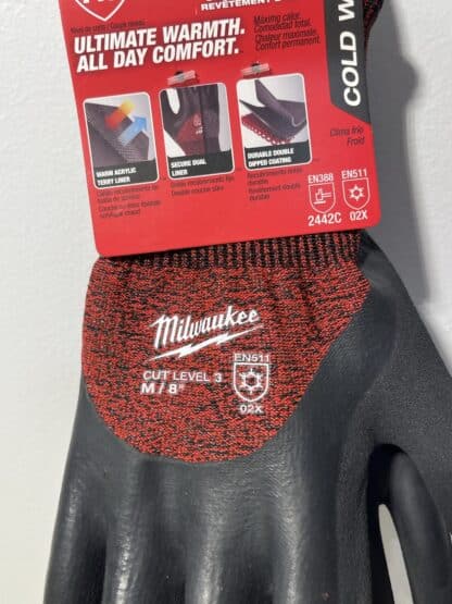 Milwaukee Level 3 Dipped Work Gloves - Image 3