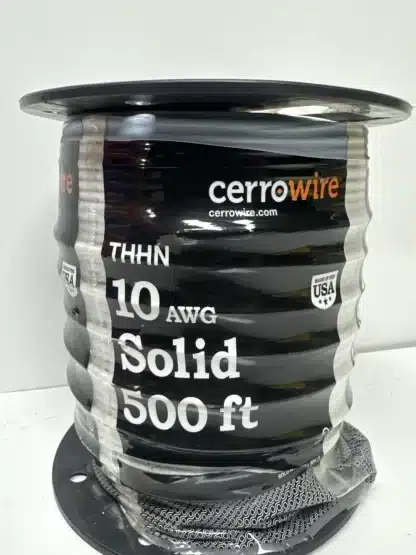 Cerrowire White Solid Copper 500 ft. 10 Gauge THHN Wire - Image 6