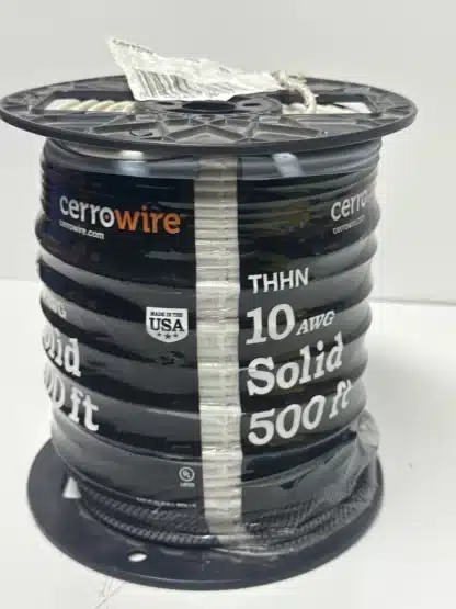 Cerrowire White Solid Copper 500 ft. 10 Gauge THHN Wire - Image 3