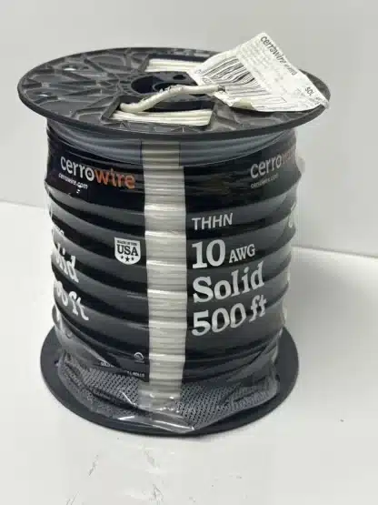 Cerrowire White Solid Copper 500 ft. 10 Gauge THHN Wire - Image 4