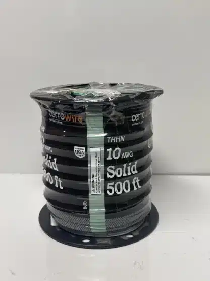 Cerrowire Green Solid Copper 500 ft.10 Gauge THHN Wire - Image 9