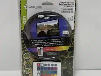 Good Earth USB Color Tape Light Kit 7'