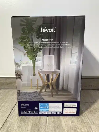 Levoit Core 200S-P Smart Air Purifier – 3-Speed, 915 Sq Ft Coverage, ENERGY STAR, Gray - Image 5